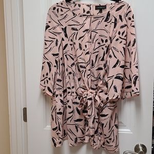 Blush rose lane Bryant size 22 faux wrap top